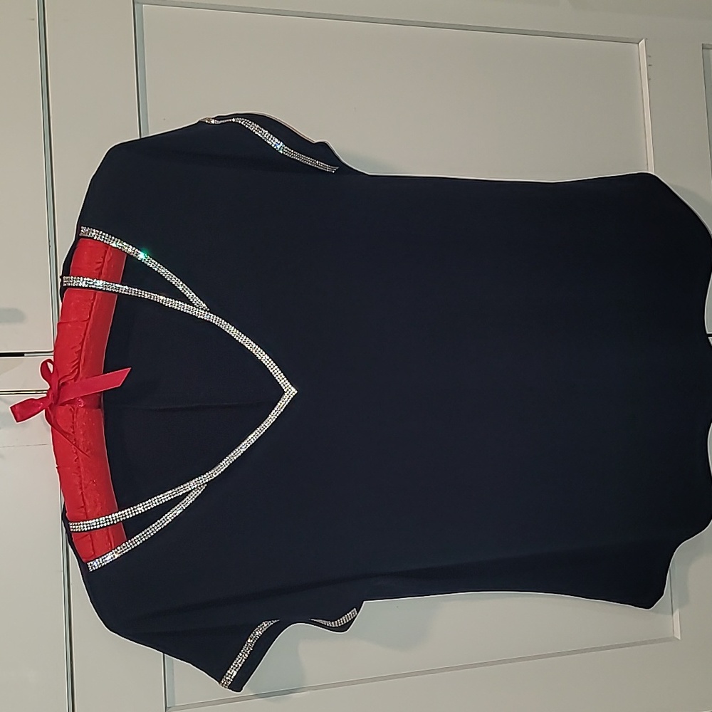 Love Scarlett Rhinestone Emblished Top size S but Fits M